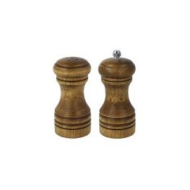 Juego de salero y molinillo de pimienta