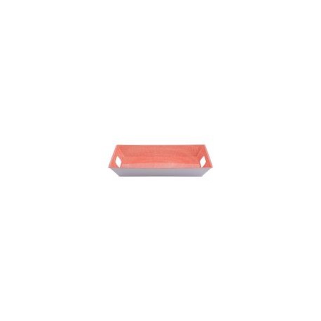 Bandeja melamina 49x36 liso rosa Secret Romance