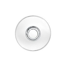 Plato de vidrio Ischia  "12 cm