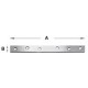Barra unión fix ser 10" x 1" galvanizado