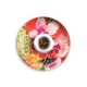 Chip&dip melamina 39cm flor fucsia Fantasy Garden