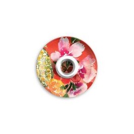 Chip&dip melamina 39cm flor fucsia Fantasy Garden