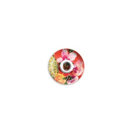 Chip&dip melamina 39cm flor fucsia Fantasy Garden