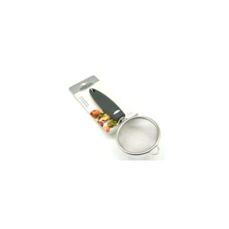 Colador acero inoxidable mango plástico 7cm