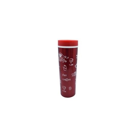 Termo plástico doble pared 450ml estampado