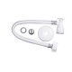 Kit llave y conector premium wc 1/2" pushon 7/8" 38cm accor