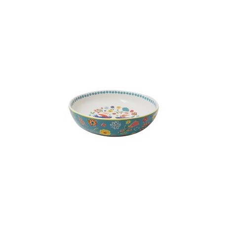 Bowl 31Cm Pajaro Flores