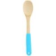 Cuchara lisa bambú mango silicón
