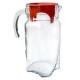 Jarra Luna 1.75 lt con tapa roja