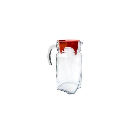 Jarra Luna 1.75 lt con tapa roja