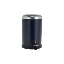 Bote de basura con pedal azul 12 L