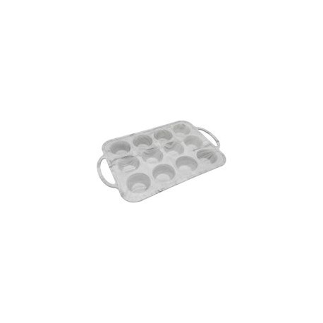 Molde 37Cm 12Cup Rect  Marmol