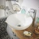 Lavabo de cerámica circular 46 cm