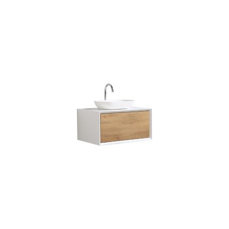 Mueble baño fiona blanco 80 cm