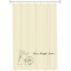 Cortina de baño vinil Bicicleta 180x180 cm