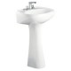 Lavabo y pedestal Austria 4"