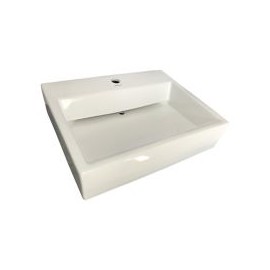 Lavabo Fortore cerámico rectangular