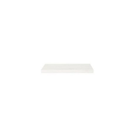 Repisa flotante blanca 24x60x3.8 cm