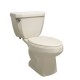 Sanitario alargado Terra marfil 3.8 l