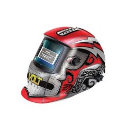 Careta electrónica diseño luchador de sombra variable