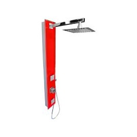 Panel regadera 2785-R rojo