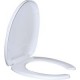 Asiento baño Cosmos 96 alargado blanco