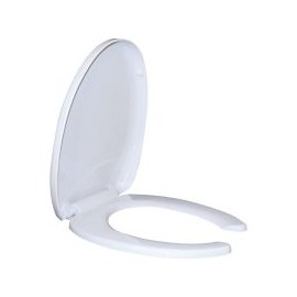 Asiento baño Cosmos 96 alargado blanco