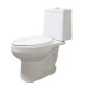 Sanitario alargado Goya blanco 3.8 l