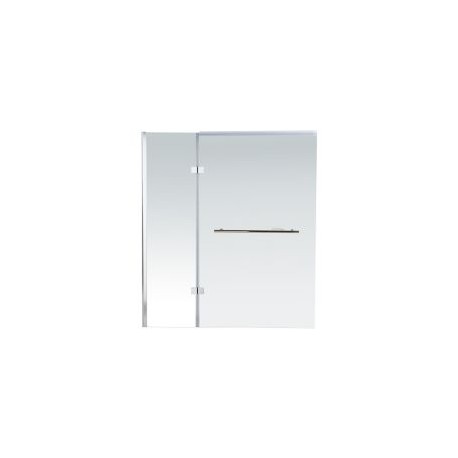 Mampara Baño Bariloche 2P 6 Mm 140X126Cm