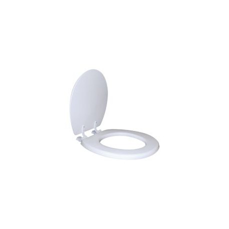 Asiento baño Acojinado liso blanco