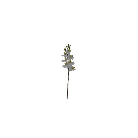 Orquidea Phaleanopsis Mini Tacto Natural Crema Artificial