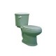 Sanitario alargado Tulipán verde 4.8 l