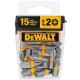 Juego puntas maxfit cruz 2 x 1" 15 pz