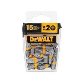 Juego puntas maxfit cruz 2 x 1" 15 pz