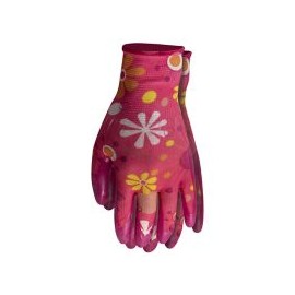 Guante ch d/poliéster-látex