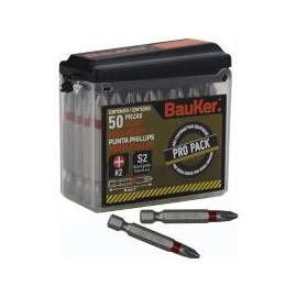 Pro Pack Puntas Bauker 50Pza