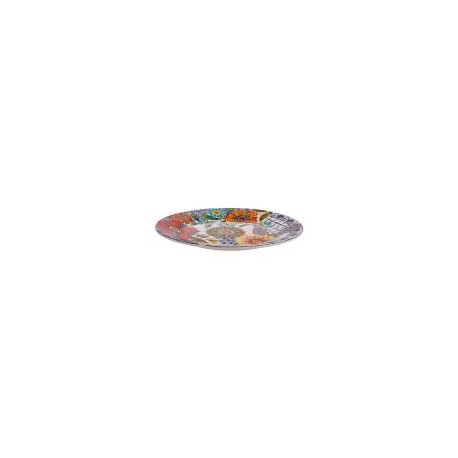 Plato redondo trinche Maite 28cm