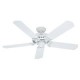 Vent 52" bridgeport 5 aspas blanco