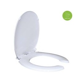 Asiento baño Platinum slow 92 redondo blanco