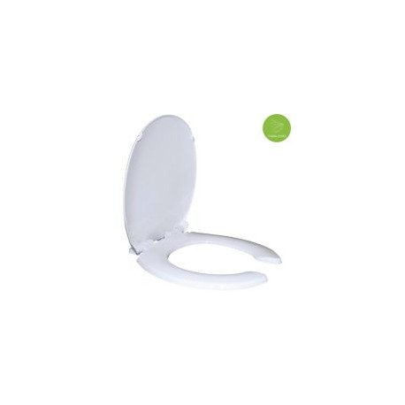 Asiento baño Platinum slow 92 redondo blanco