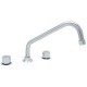 Mezcladora de cocina cromo 8"