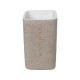 Vaso de baño Piedra beige/blanco