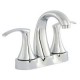 Mezcladora de lavabo Yaz inoxidable 4"