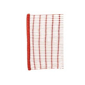 Malla seguridad en rollo polietilenio 10 m x 1 m de alto