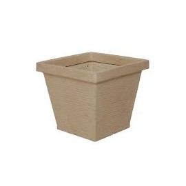 Maceta plástico ivory 20" deco int./ext