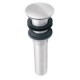 Contra s/rebosadero p/cespol ac. inox