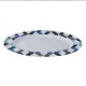 Plato Ovalado Blue Crush