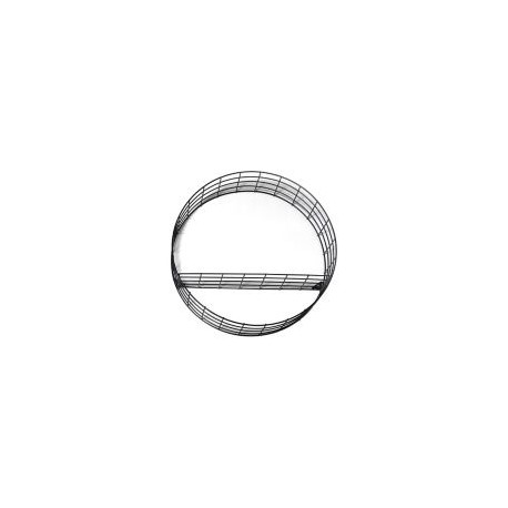 Repisa metal te cm con fsema metal blanc
