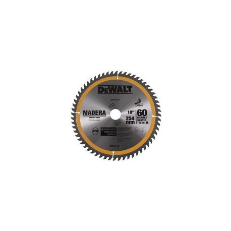 10"x60 Dientes, Flecha 30mm con Adaptadores