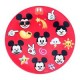Plato ensalada bambú Mickey emoji